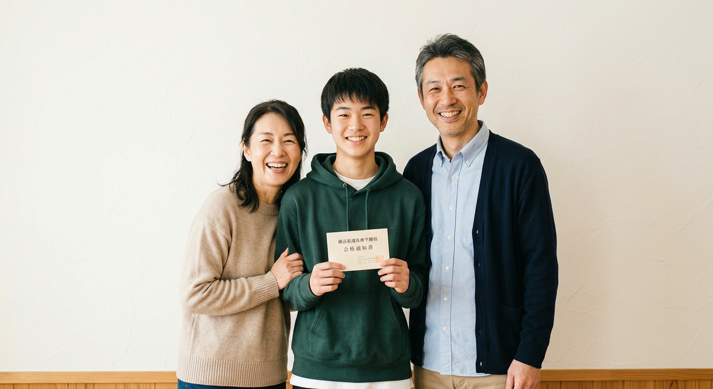 保護者から感謝の言葉Aさん