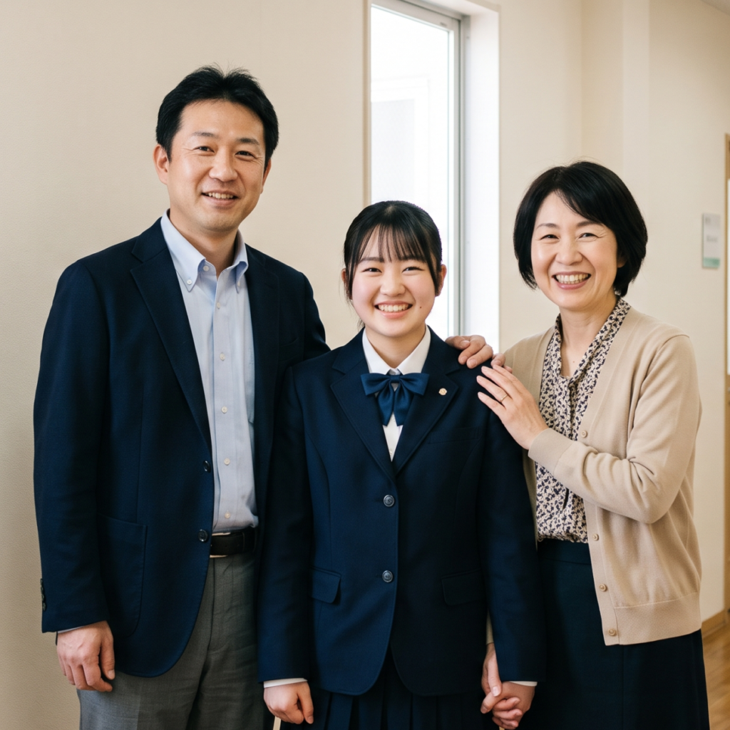 横浜看護医療予備校・保護者からの感謝の声Cさんのご両親